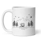 Emaille Camping Tasse Wohnmobil
