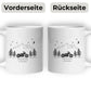 Retro Motorrad Camping Tasse