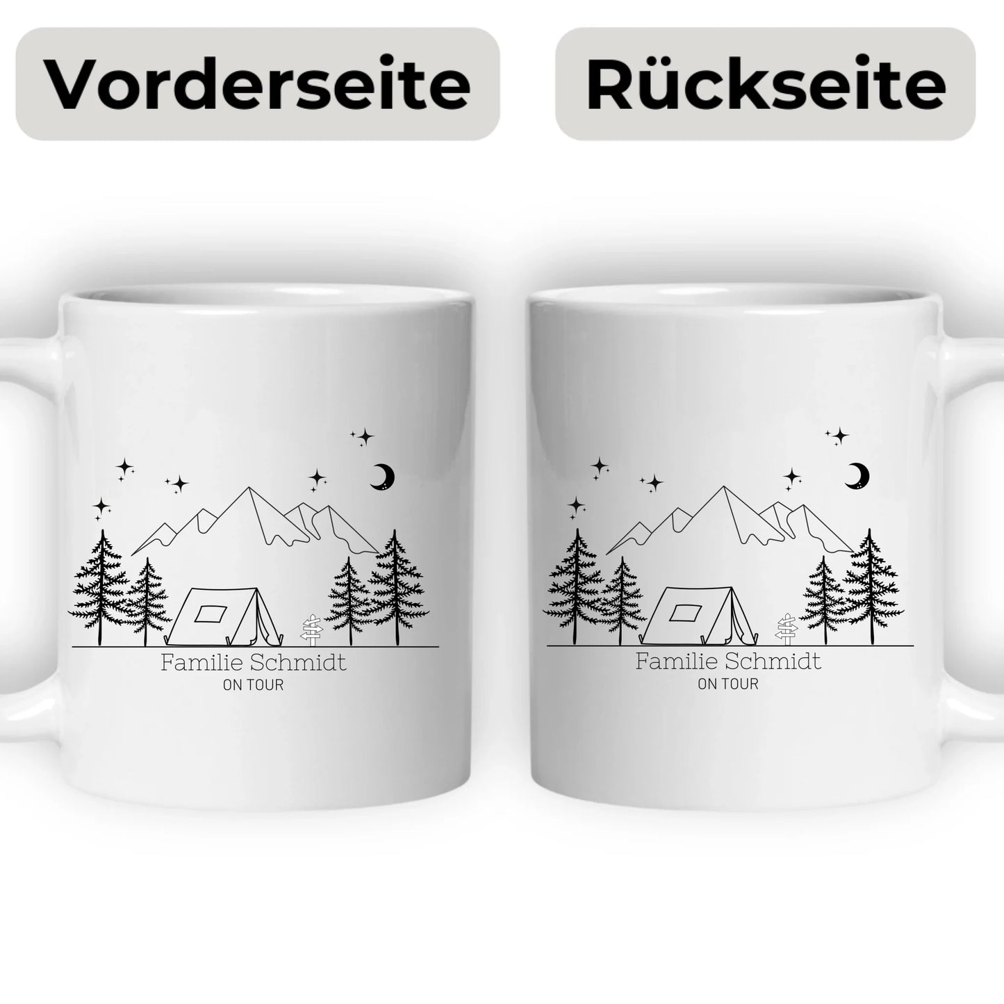 Camping Tasse "Zelt"