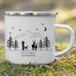 Jägertasse mit Hund und Hirsch