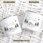 Emaille Camping Tasse mit Camping Anhänger