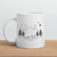 Emaille Camping Tasse realistisches Wohnmobil