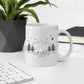 Emaille Camping Tasse realistisches Wohnmobil