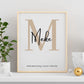 Personalized birth poster - birth announcement