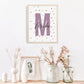 Personalized nursery poster with name