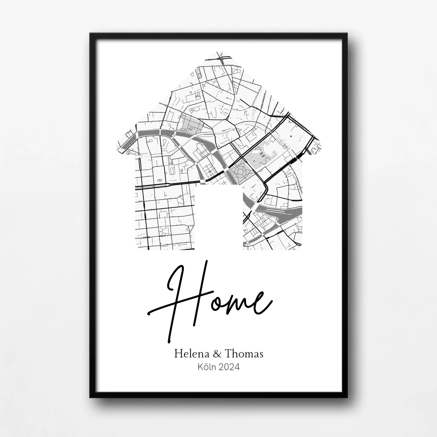 Affiche Personnalisée : Maison