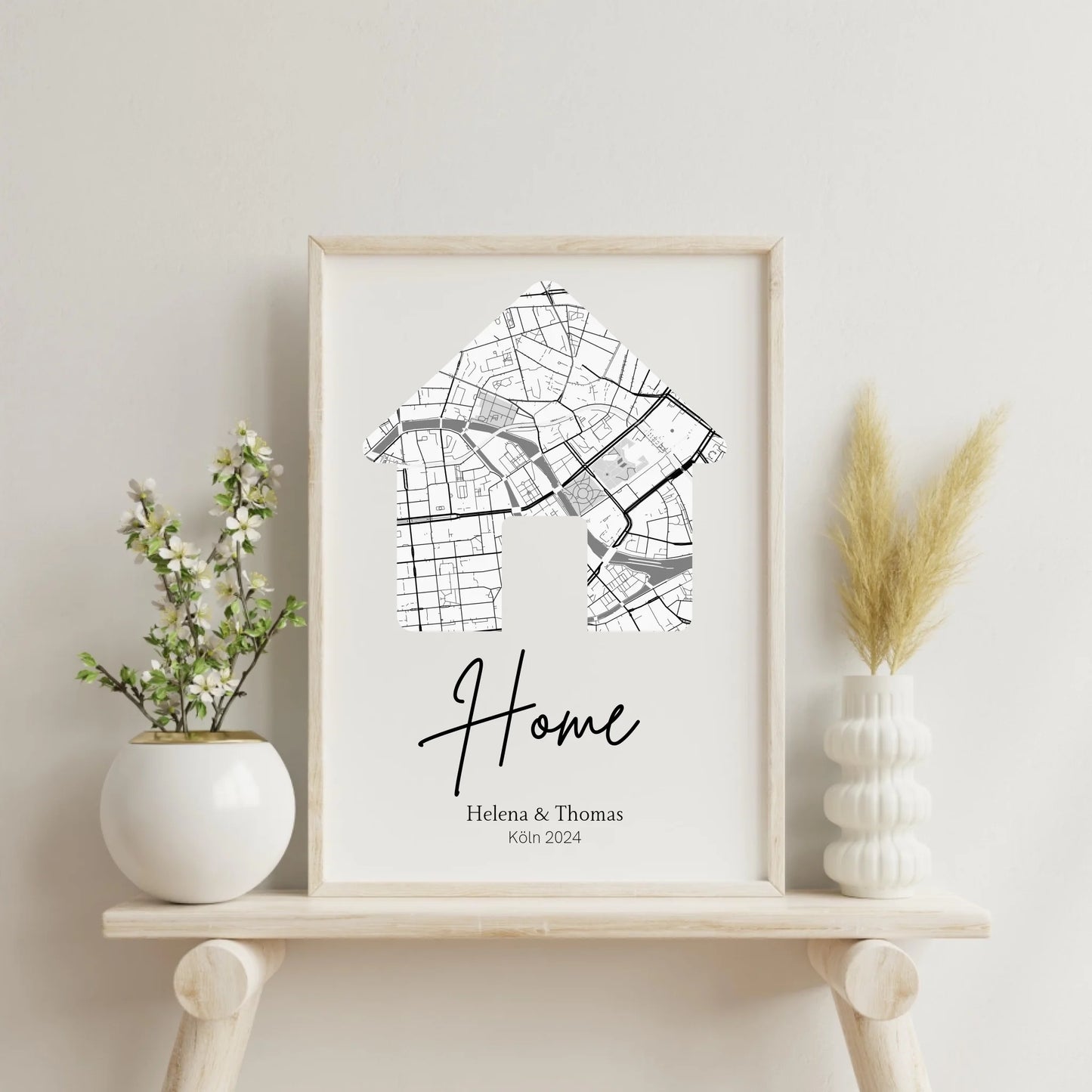 Affiche Personnalisée : Maison