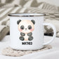 Personalisierte Kindertasse Pandabär mit Namen