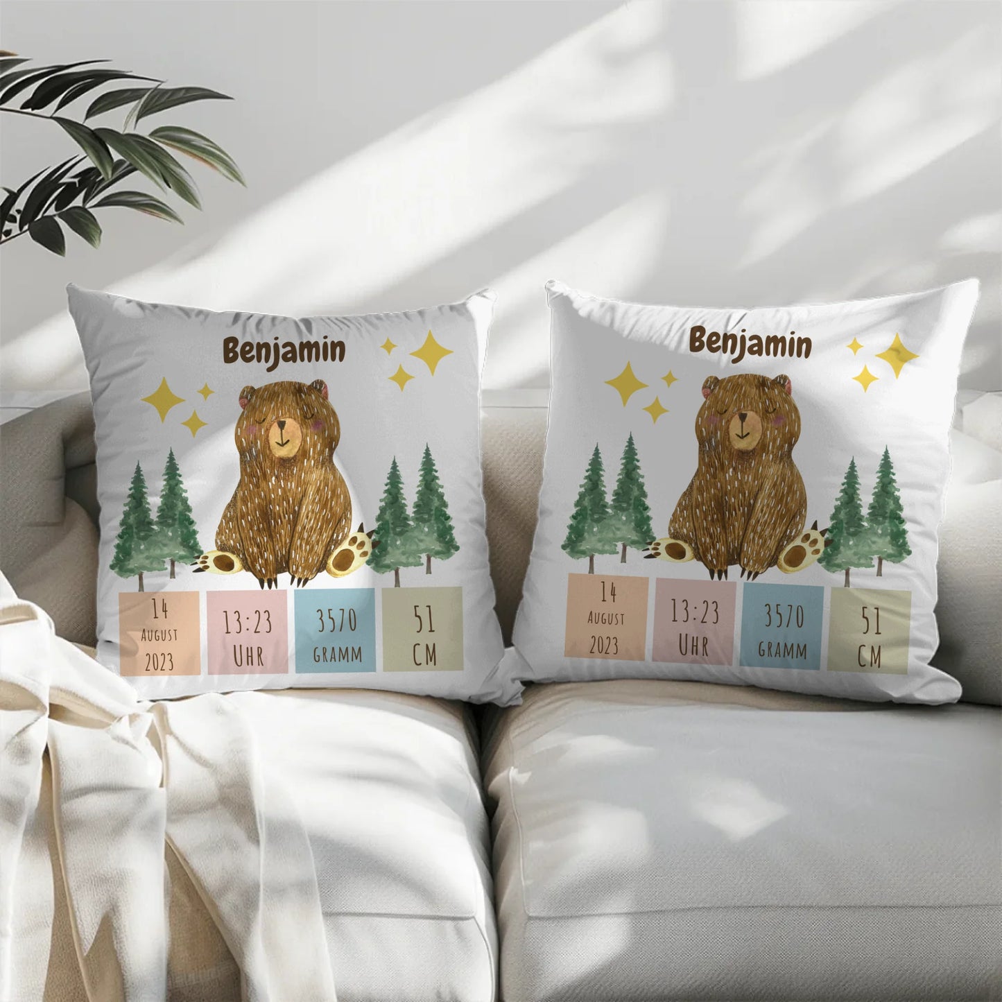 Pillow - Square - all color - 2pcs