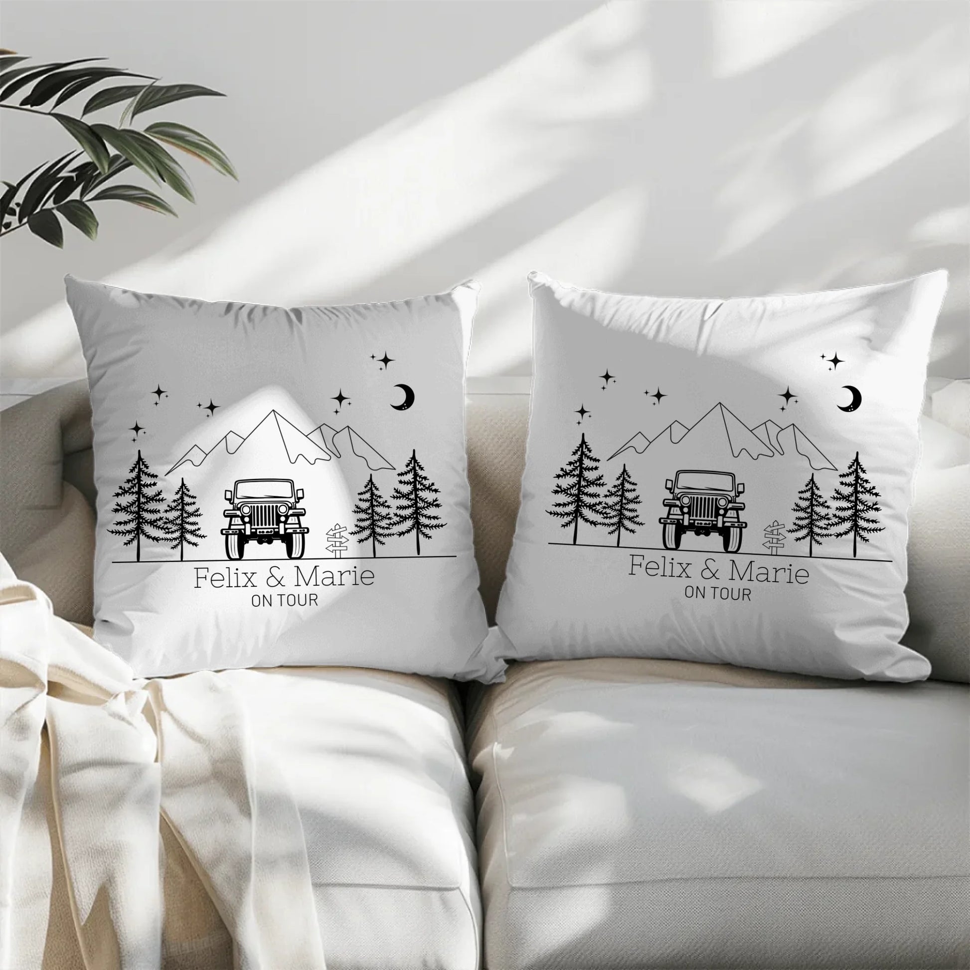 Pillow - Square - all color - 2pcs