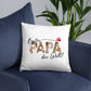 Personalisiertes Kissen "Bester Papa der Welt" 40x40cm