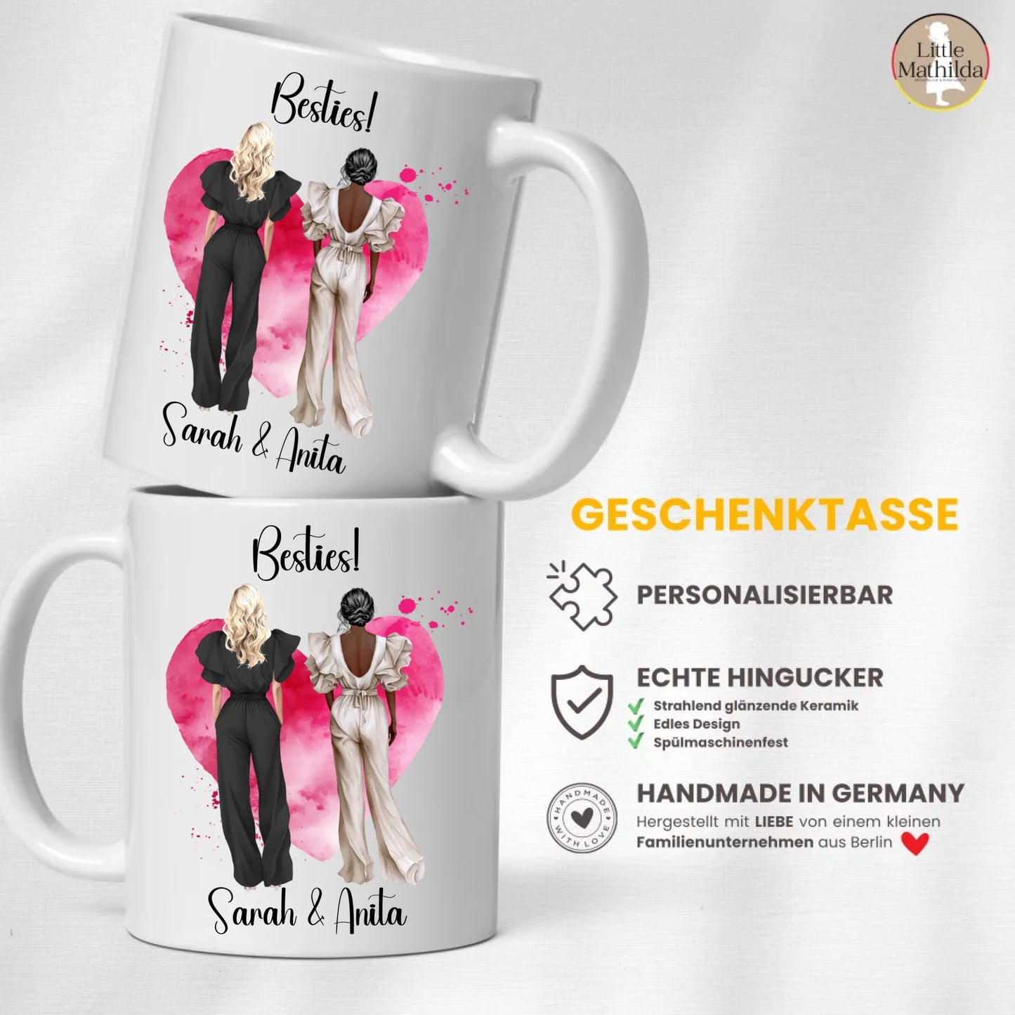 Geschenktasse zum Abschluss Bachelor Geschenk Prüfung bestanden Abschlussgeschenk von Little Mathilda (1)