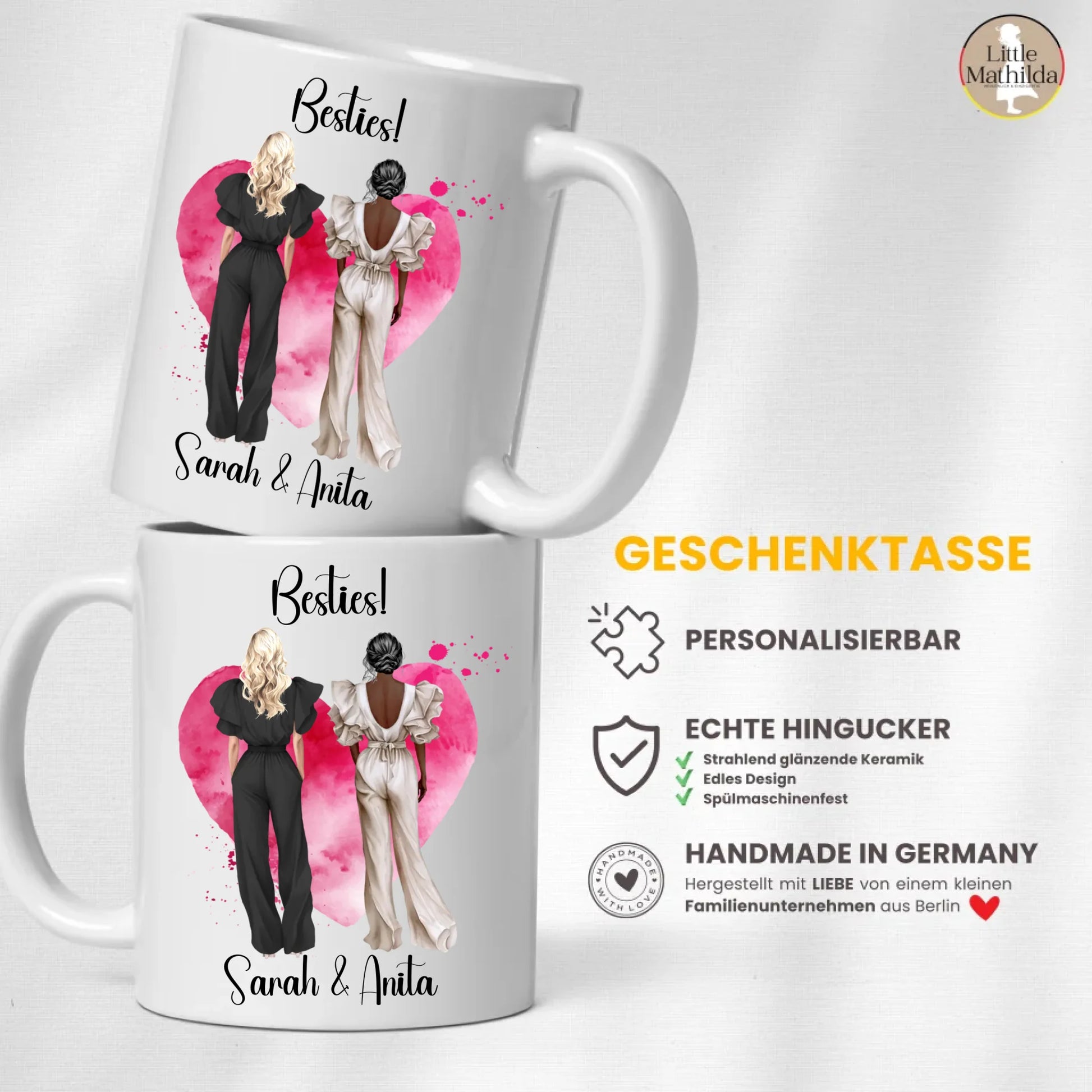 Geschenktasse zum Abschluss Bachelor Geschenk Prüfung bestanden Abschlussgeschenk von Little Mathilda (1)