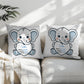 Pillow - Square - all color - 2pcs