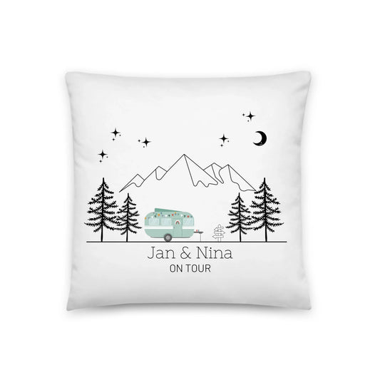 Camping pillow "Happy Camper"