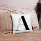 Personalized letter pillow with name