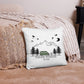 Personalisiertes Camping Kissen: Camping Van (40x40cm Baumwolle)