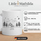 Personalisierte "Ski Emaille Tasse"
