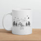 Personalisierte "Ski Emaille Tasse"