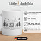 Personalisierte Emaille Camping Tasse Wohnmobil / Wohnwagen