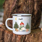 Recycelbare Emaille Kindertasse – bruchsichere und umweltfreundliche Kindertasse mit Namen bedrucken lassen