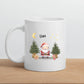 Personalisierte Weihnachtstasse für Kinder "Weihnachtsmann"
