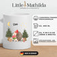 Personalisierte Weihnachtstasse für Kinder "Igel"
