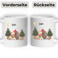Personalisierte Weihnachtstasse für Kinder "Igel"
