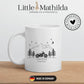 Personalisierte Emaille Camping Tasse Motorrad
