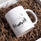 Personalisierte Emaille Camping Tasse Motorrad