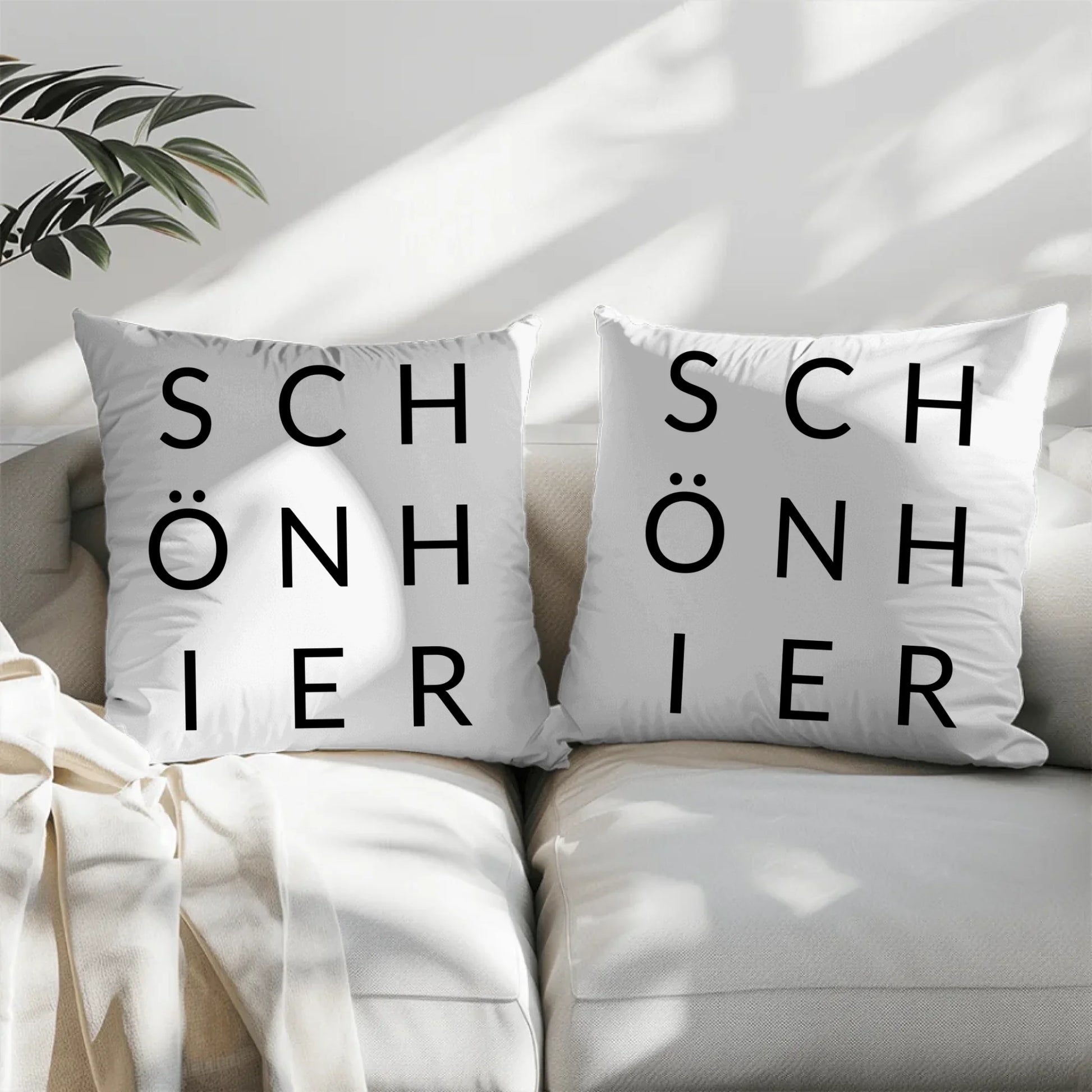 Pillow - Square - all color - 2pcs