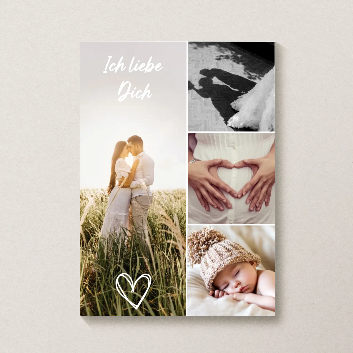 Personalisiertes Poster von Little Mathilda transparent