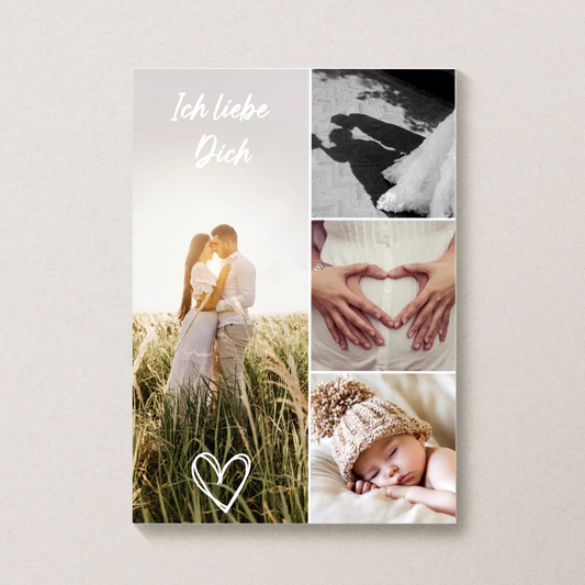 Personalisiertes Poster von Little Mathilda transparent