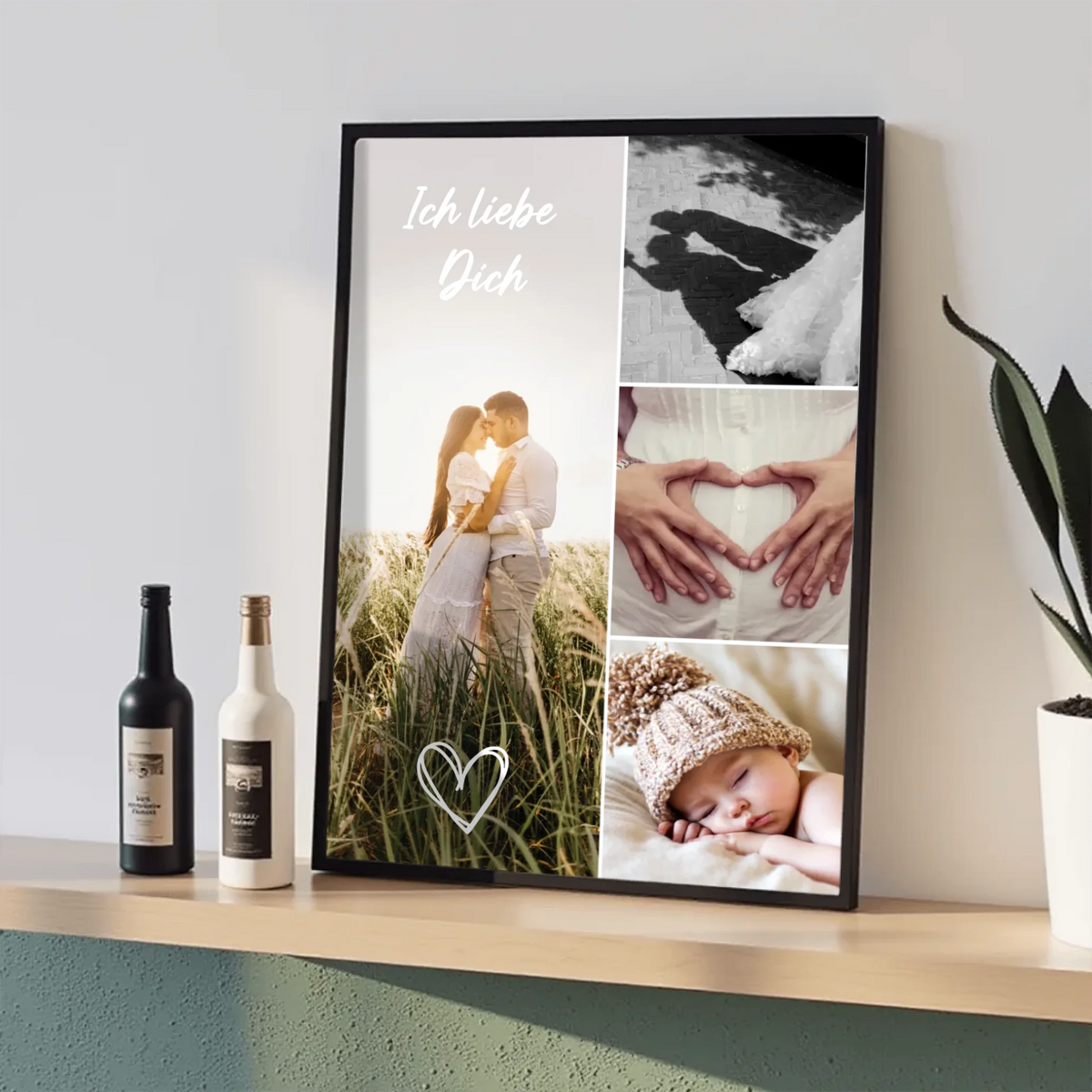 Personalisiertes Abschlussposter mit Abschluss, Namen und Jahreszahl von Little Mathilda