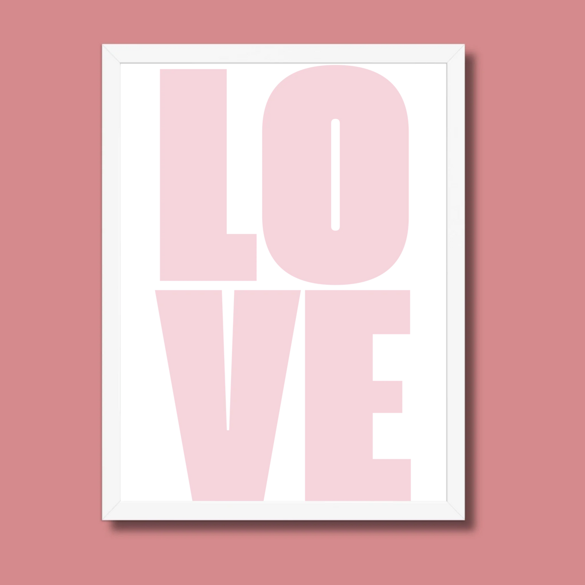 Personalisiertes Abschlussposter mit Abschluss, Namen und Jahreszahl von Little Mathilda - weisser Bilderrahmen