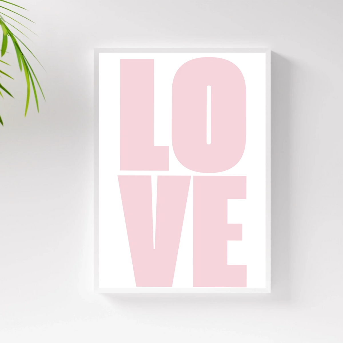 Personalisiertes Abschlussposter mit Abschluss, Namen und Jahreszahl von Little Mathilda - weisser Bilderrahmen