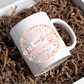 Keramik Tasse Schwangerschaft verkünden: Tante Loading...