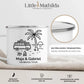 Emaille Camping Tasse Sommerurlaub