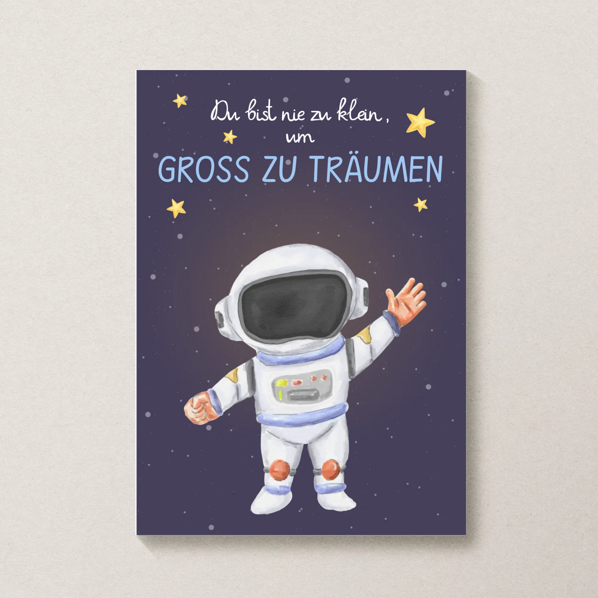 Personalisiertes Poster von Little Mathilda transparent