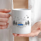Camping mug "Van with pop-up roof"