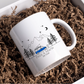 Camping mug "Van with pop-up roof"