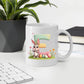 Personalisierte Oster Tasse für Kinder mit Wunschbuchstaben – Süßer Osterhase