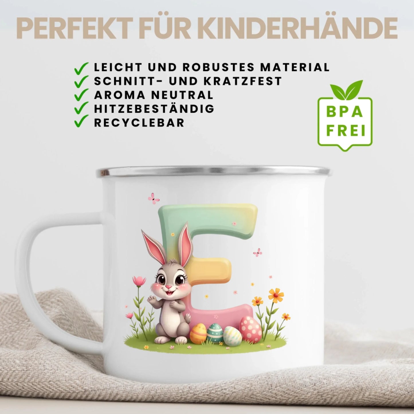 Geschenk zur Einschulung Personalisierte Tasse Schulkind 2025 von Little Mathilda Regenbogentasse mit Namen