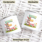 Emaille Kindertasse mit Namen und Tiermotiv – personalisierte Tasse für Kinder zum Frühstück oder Kindergarten
