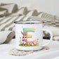 Personalisierte Oster Tasse für Kinder mit Wunschbuchstaben – Süßer Osterhase