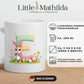 Personalisierte Oster Tasse für Kinder mit Wunschbuchstaben – Süßer Osterhase