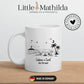 Personalisierte Emaille Camping Tasse Strandnacht am Lagerfeuer