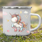 Bruchsichere und kratzfeste Emaille Kindertasse mit Namen – personalisierte, recyclebare Tasse von Little Mathilda