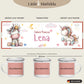Kindertasse Weihnachten – liebevoll personalisierte Emaille Tasse mit Namen und winterlichem Design von Little Mathilda