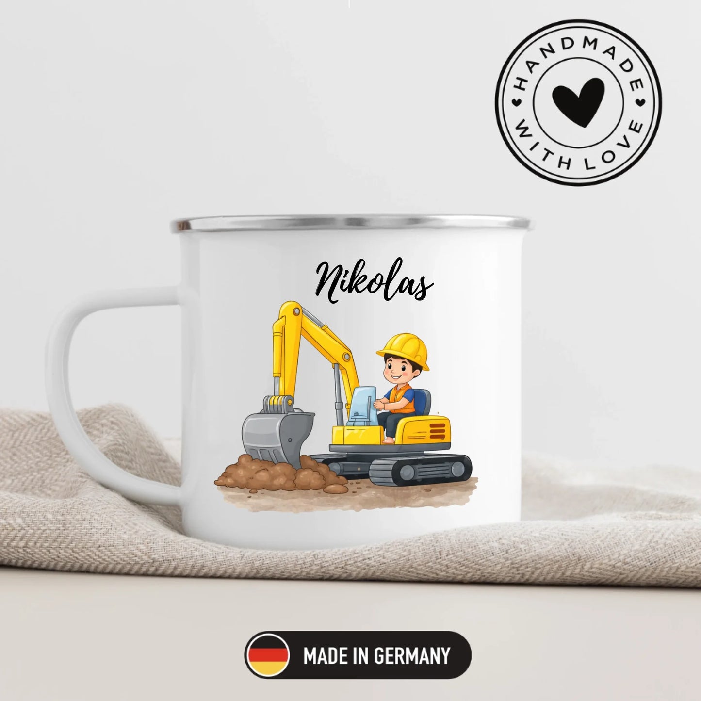 Fototasse Kinder – personalisierte Kindertasse mit eigenem Namen und Motiv bedrucken lassen